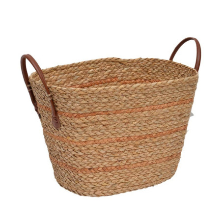 Panier tresse anses pu