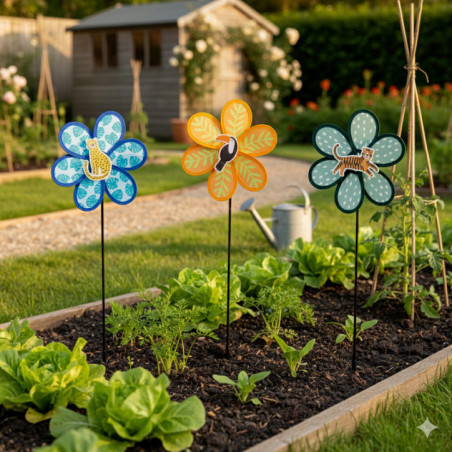 Moulin a vent animaux