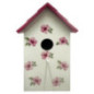 Cabane a oiseaux florale