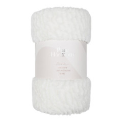 Plaid flocon blanc 130x160cm