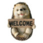 Statuette herisson welcome