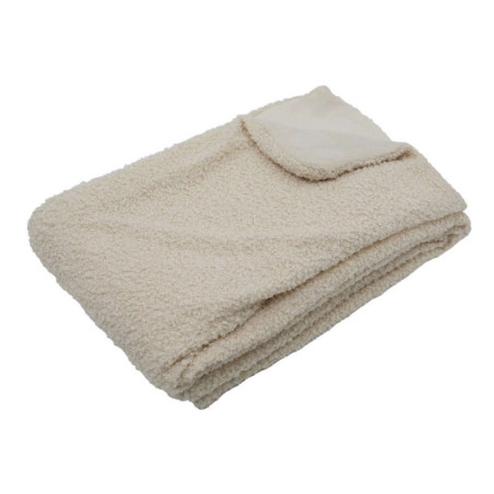 Plaid teddy 130*160cm creme