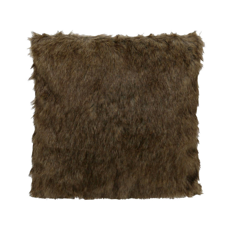 Coussin  imitation fourrure 45x4