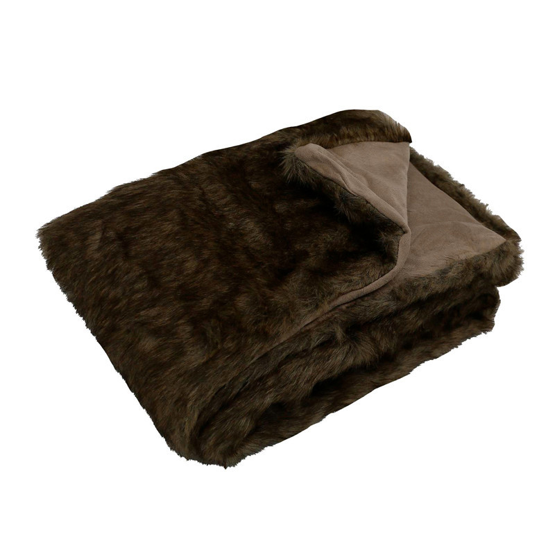 Plaid imitation fourrure 130x160