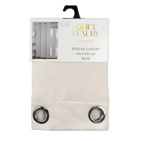 Rideau luxury beige 140x240cm