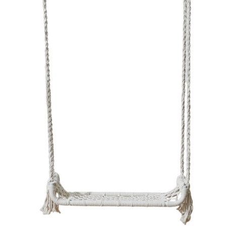 Balancoire macrame bois m6