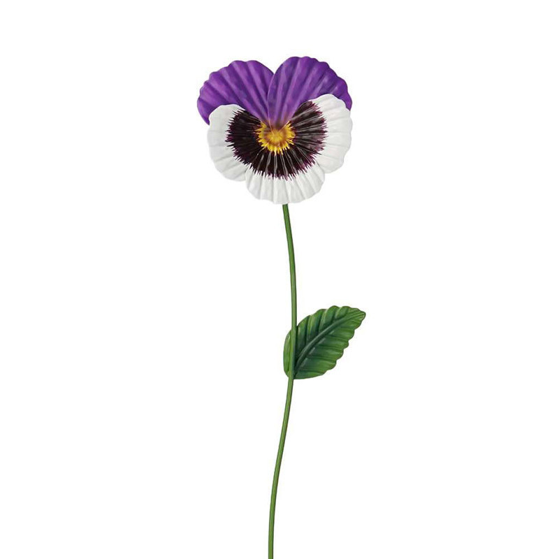 Piquet metal pensee 5ass