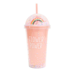 Cdu- gobelet dome avec paille