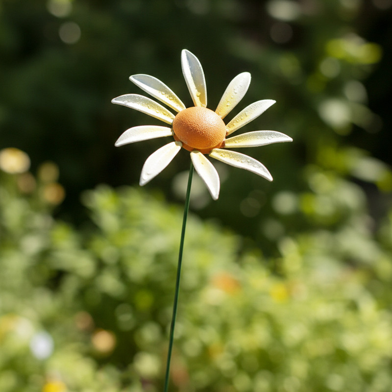 Piquet metal fleur oscillante 3a