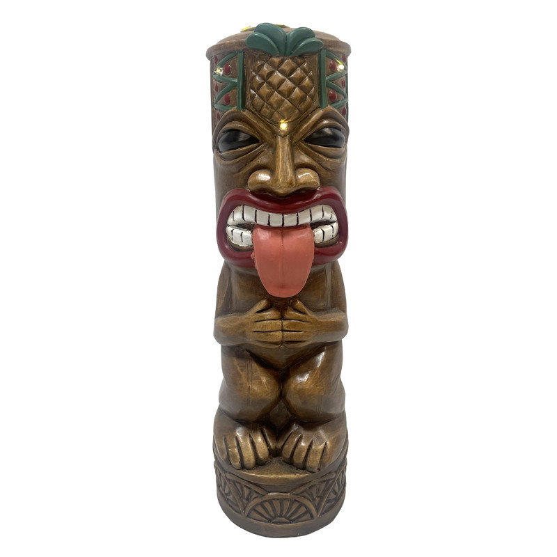 Statue solaire totem tiki l