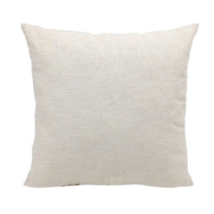 Coussin boho 45x45cm creme