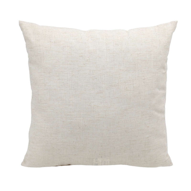 Coussin boho 45x45cm creme