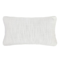 Coussin desert 20x35cm blanc