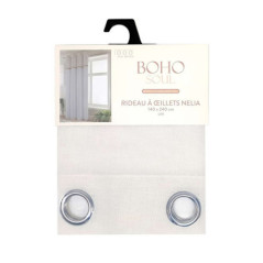 Rideau nelia 140x240cm lin