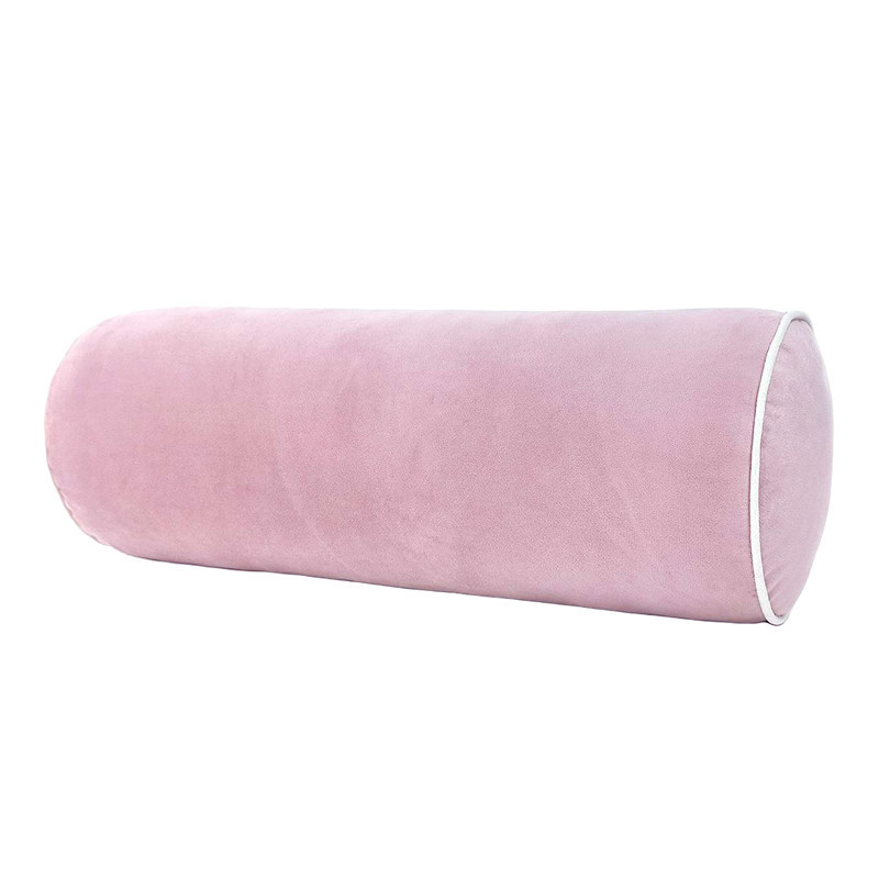 Coussin boudoir d18x50cm blush