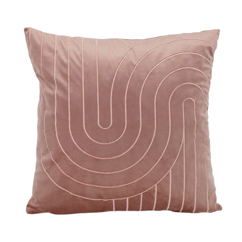 Coussin design arche 45x45cm blu