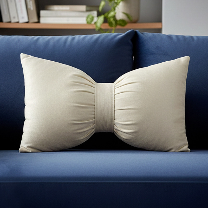 Coussin nAud 30x50cm creme