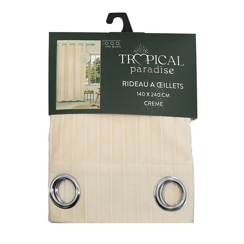 Rideau a Aillets effet 140x240cm