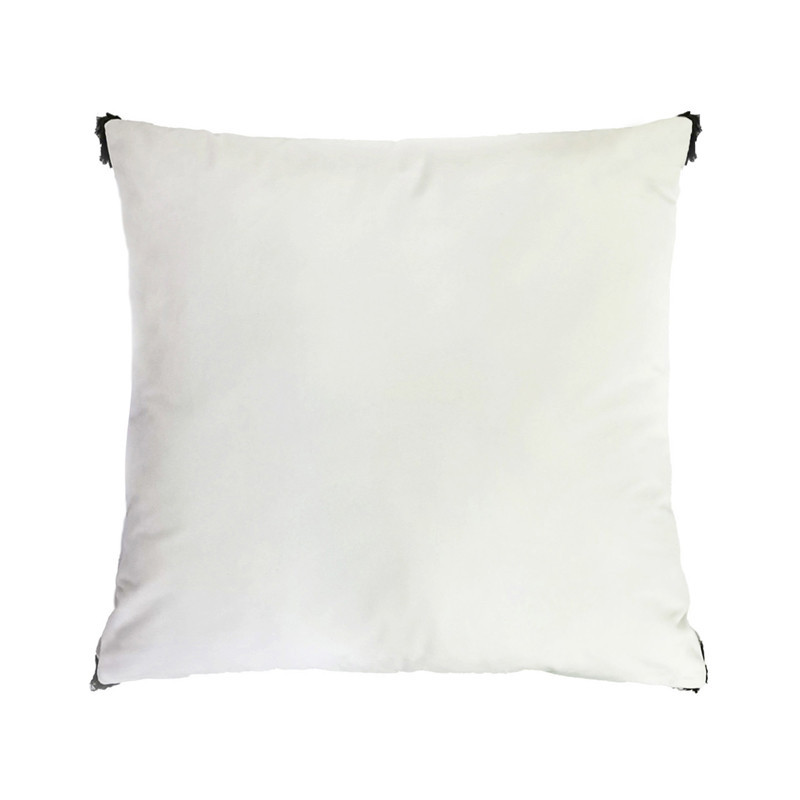 Coussin velours 60x60cm creme po