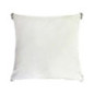 Coussin velours 60x60cm creme po