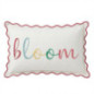Coussin rectangle brode bloom