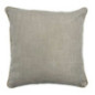 Coussin piping jute 45x45cm beig