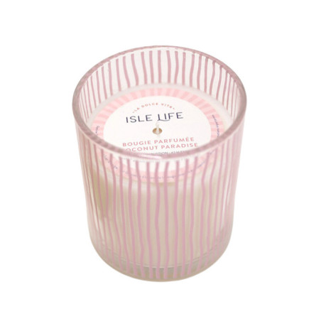 Bougie fines rayures