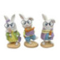 Statue lapin paques carottes