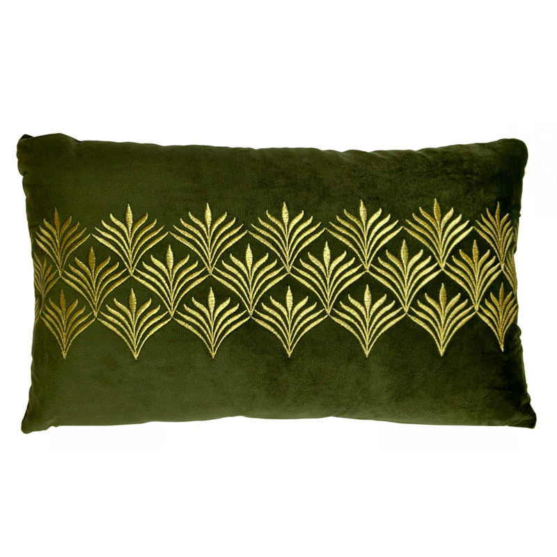 Coussin paradise brode 30x50cm v