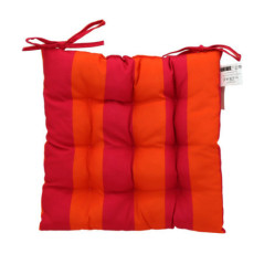 Galette de chaise 40x40cm rose/o