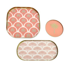 Set de 3 vides poches metal