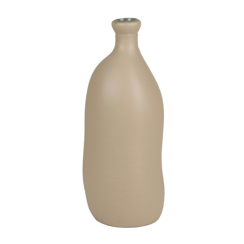 Vase lea 10,5l sable en verre d2