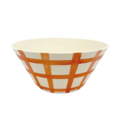 Saladier plastique d24cm orange