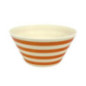 Bol plastique d15cm orange vibes