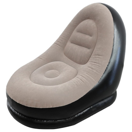 Fauteuil gonflable noir/gris