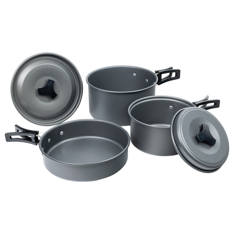Set 3 casseroles de camping