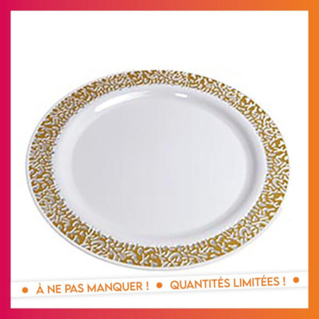 Petite assiette plastique d23cm