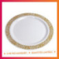 Petite assiette plastique d23cm