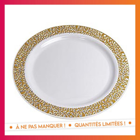 Grande assiette plastique d26cm