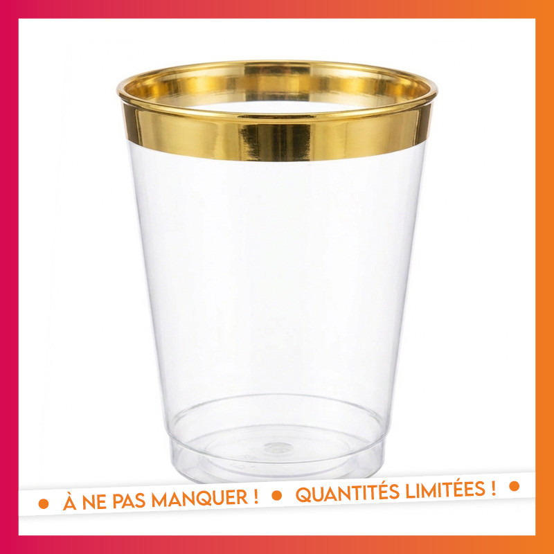 Gobelet plastique 20cl x10 conto