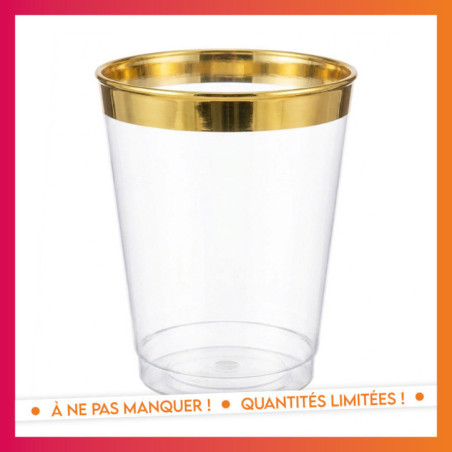 Gobelet plastique 20cl x10 conto