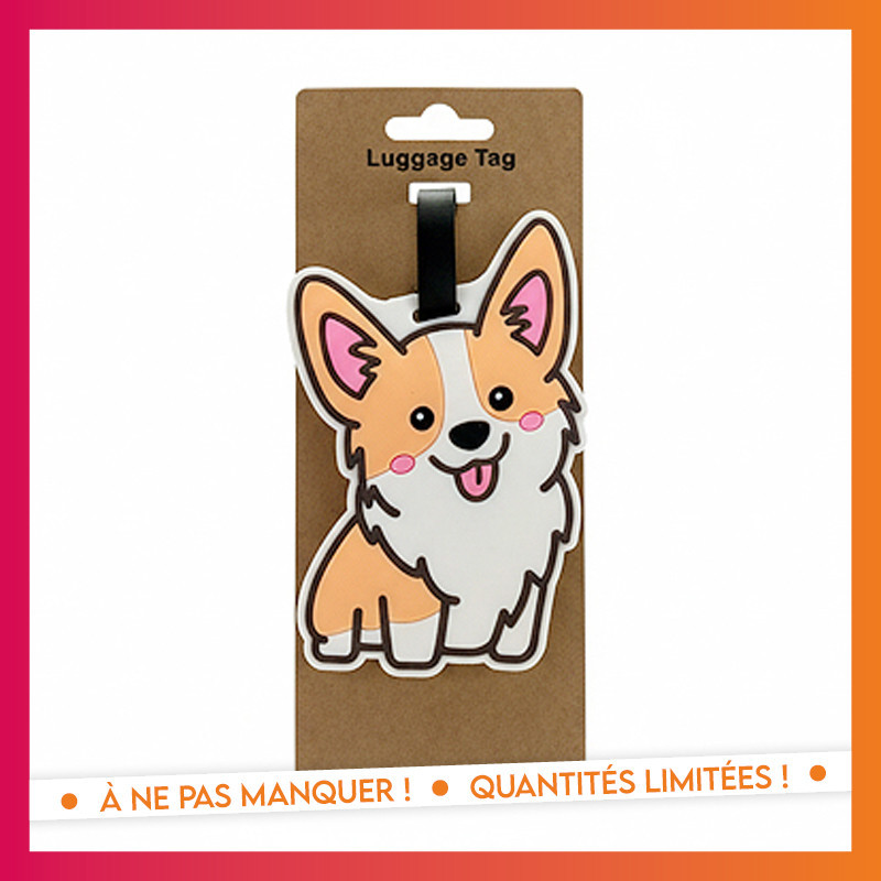 Porte etiquette bagage animaux k