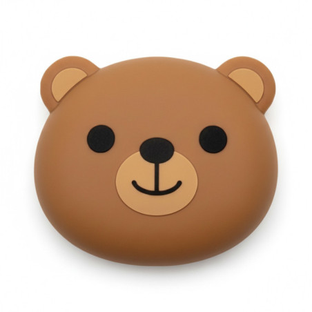 Porte monnaie silicone ourson