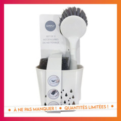 Panier set x3 articlesnettoyage