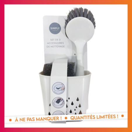 Panier set x3 articlesnettoyage