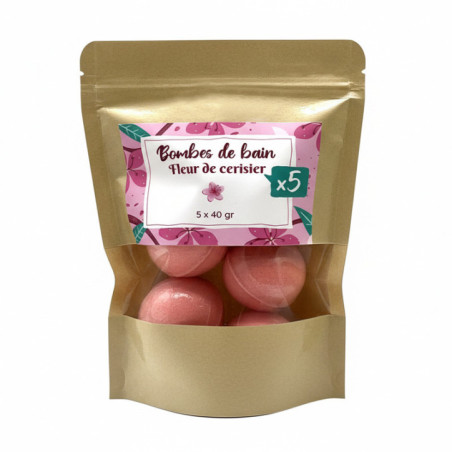 Sachet bombes de bain fleur