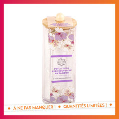 Pot rangement et disques coton