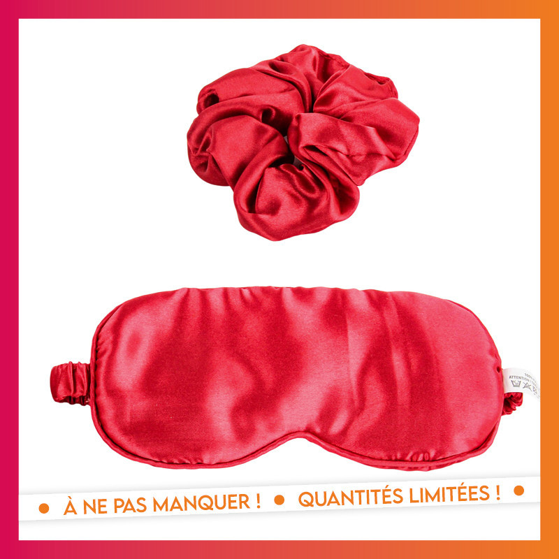 Set masque yeux et chouchou