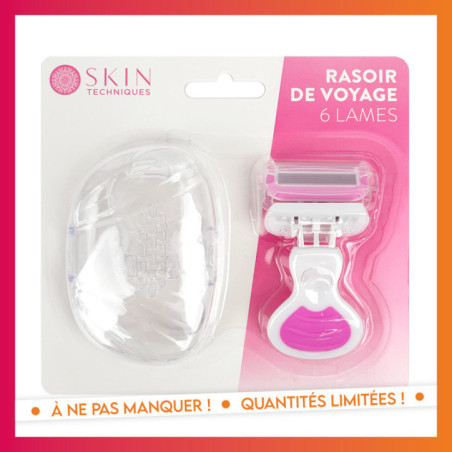 Rasoirs voyage jet 6 lames x2