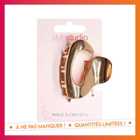 Pince a cheveux zohra doree